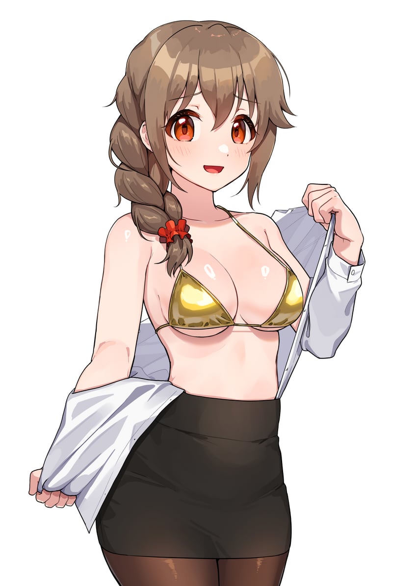 senkawa chihiro (idolmaster and 1 more) drawn by kamille_(vcx68)