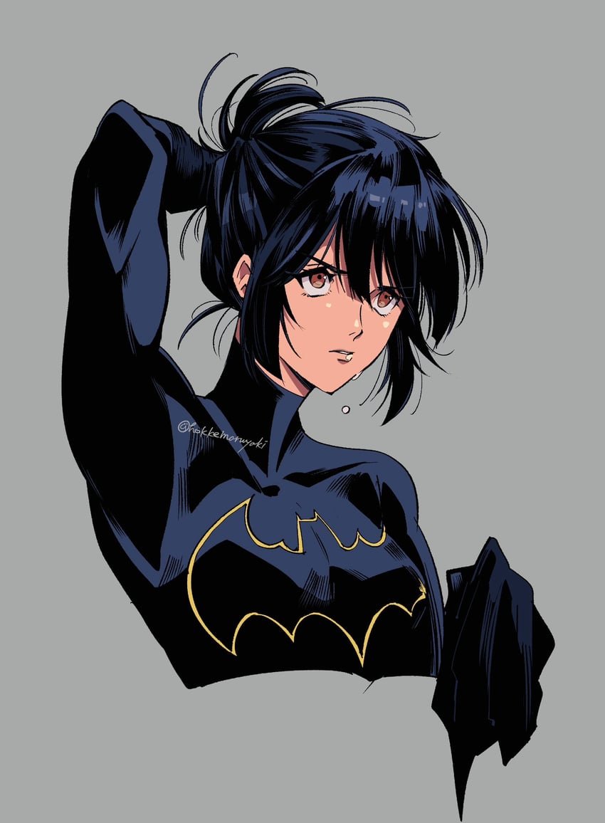 batgirl and cassandra cain (dc comics and 1 more) drawn by hokkemaruyaki