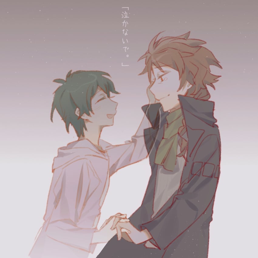 harada minoru and isoi rai (saibou shinkyoku) drawn by tokiki_(lsqmsukiki)