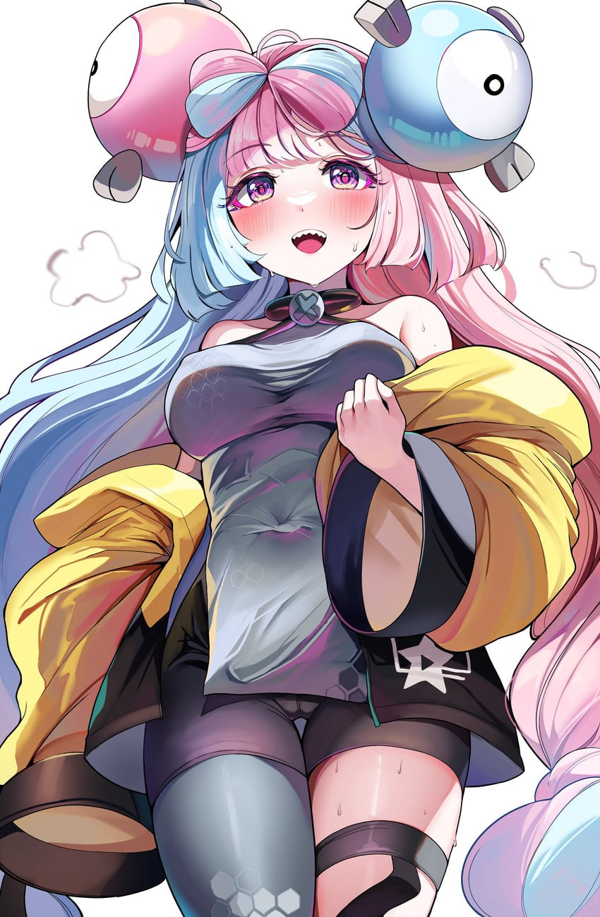 iono (pokemon and 1 more) drawn by sak_(lemondisk)