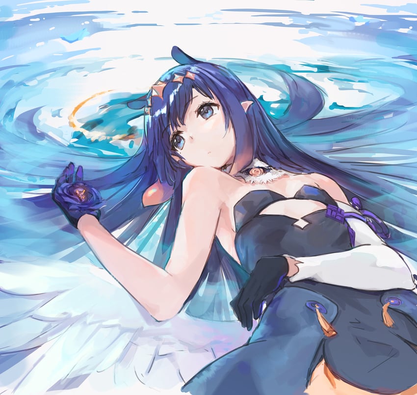ninomae ina'nis (hololive and 1 more) drawn by tallgeese_(lgeesel)