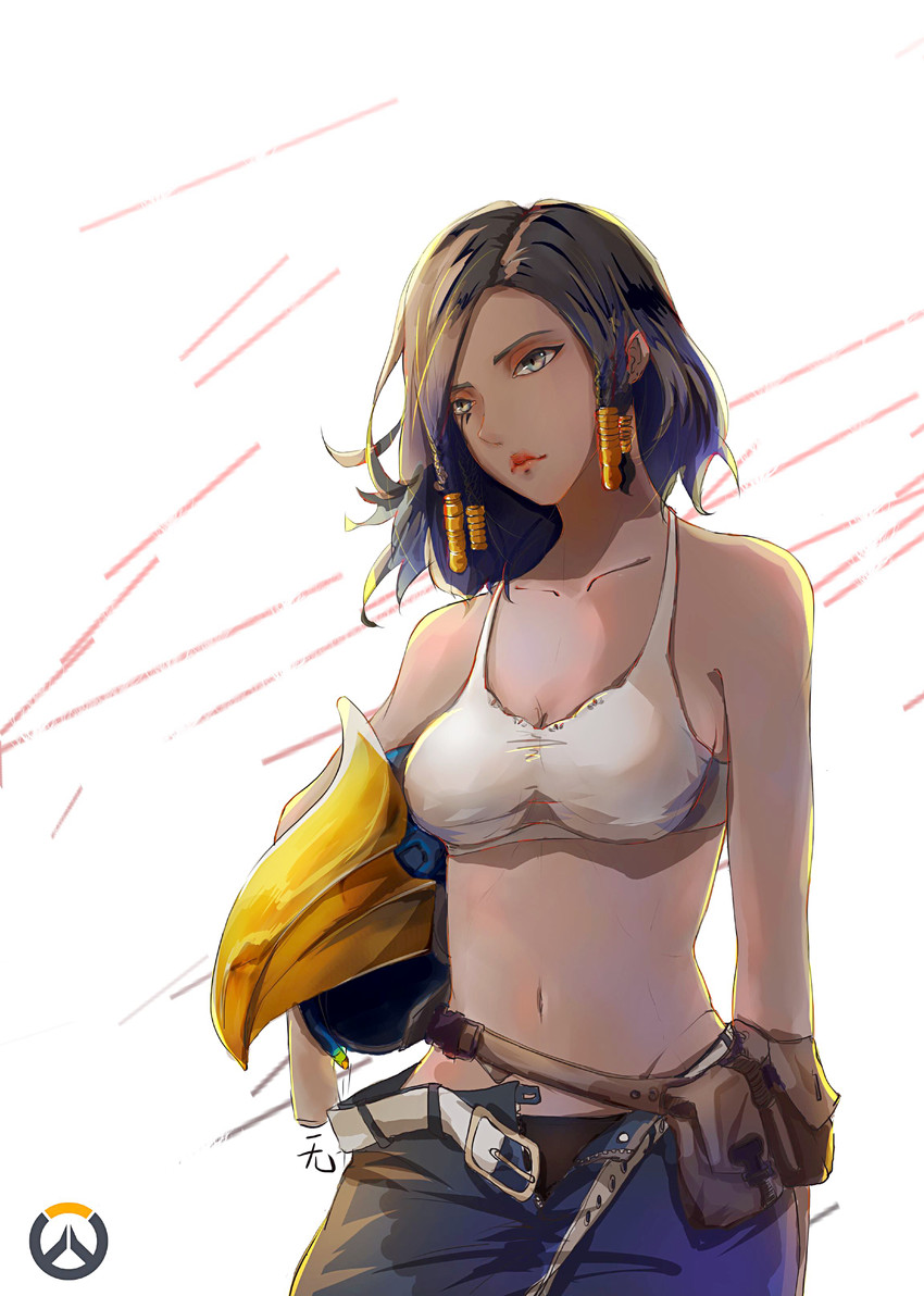 pharah (overwatch and 1 more) drawn by rui_(aiai_cicada)