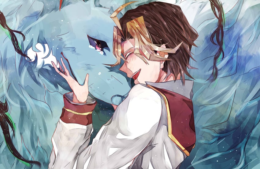 sawatari shingo (yu-gi-oh! and 1 more) drawn by yaki_(4491487)