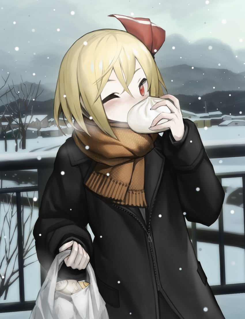 rumia (touhou) drawn by spark621