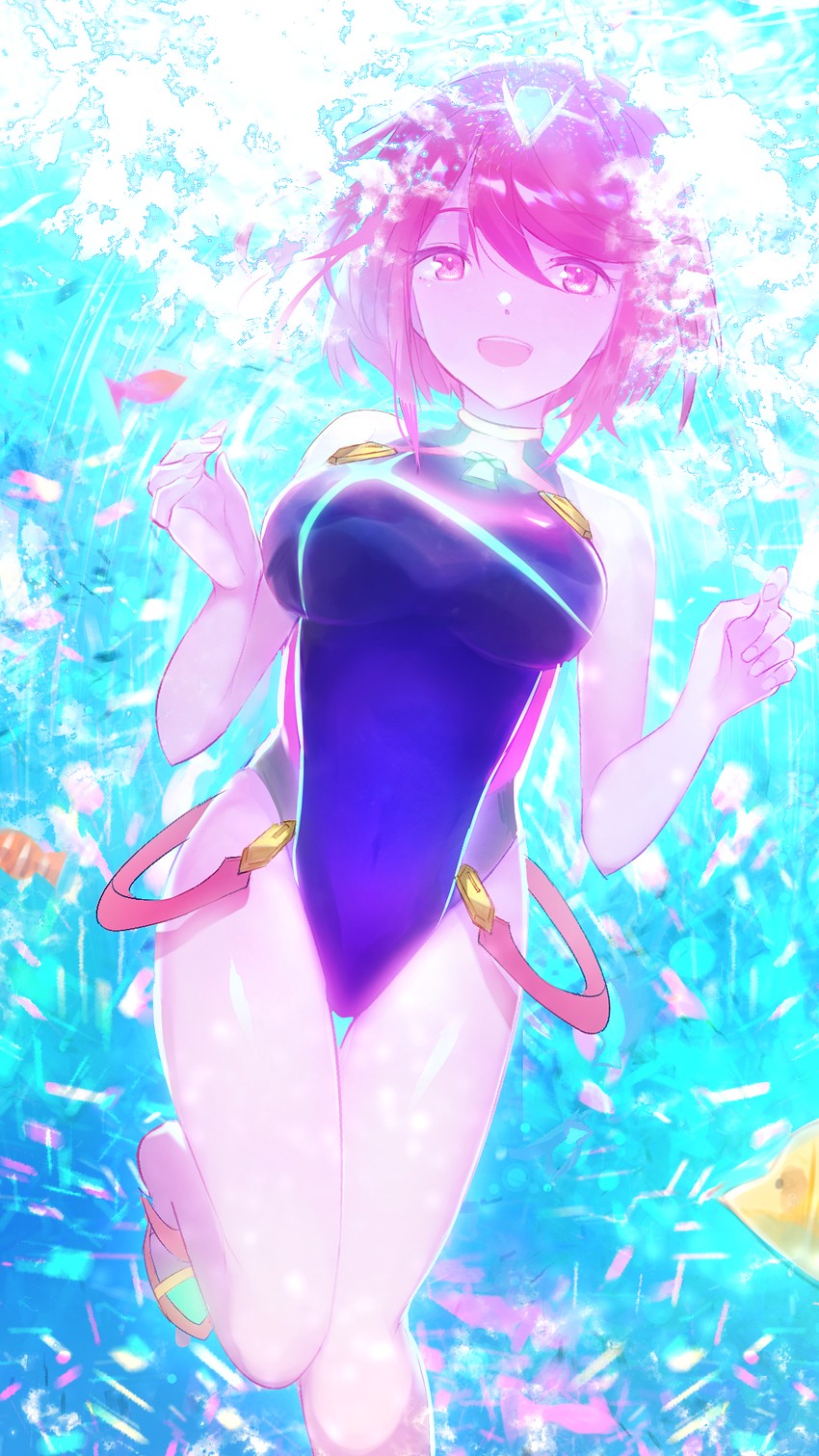pyra (xenoblade chronicles and 1 more) drawn by tarbo_(exxxpiation)