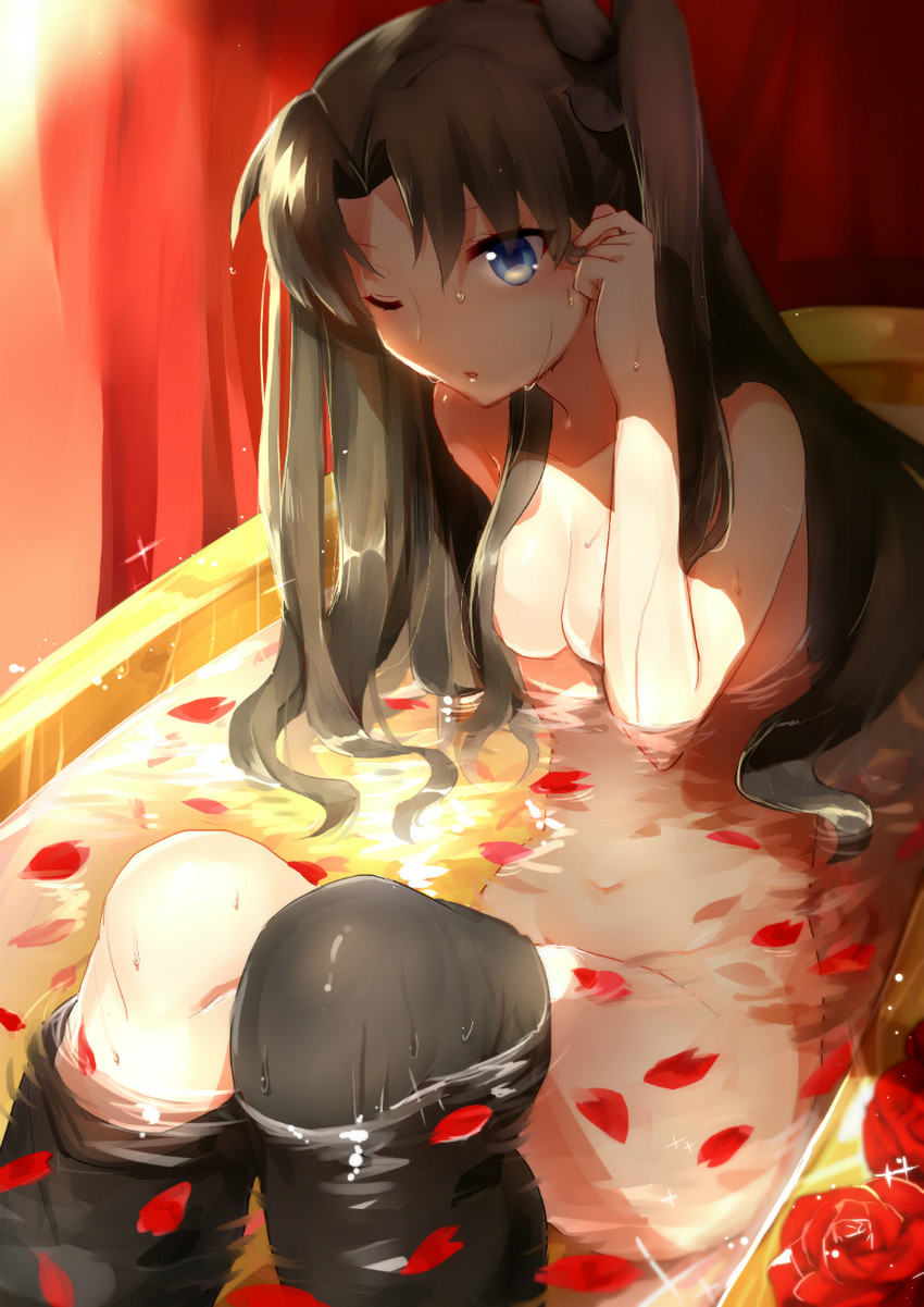 tohsaka rin (fate and 1 more) drawn by suurin_(ksyaro)