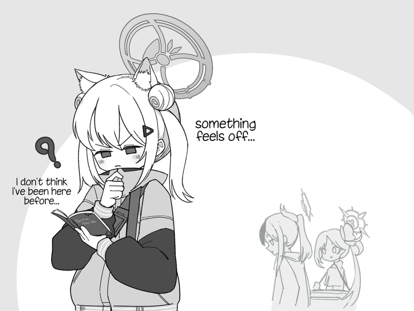 kayoko, mutsuki, and n102 (blue archive and 1 more) drawn by chocodkps2847