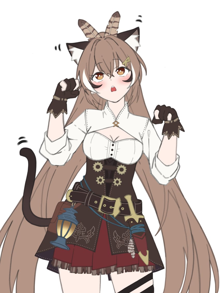 nanashi mumei (hololive and 1 more) drawn by fiqqq_(tenshi_uma_uma)