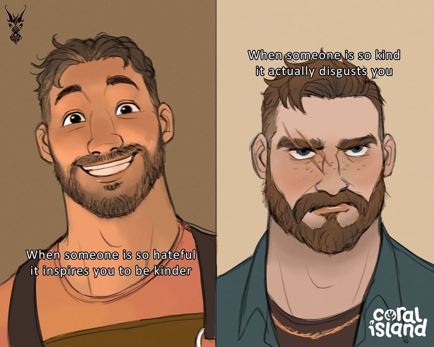rafael and mark (coral island) drawn by david_ardinaryas