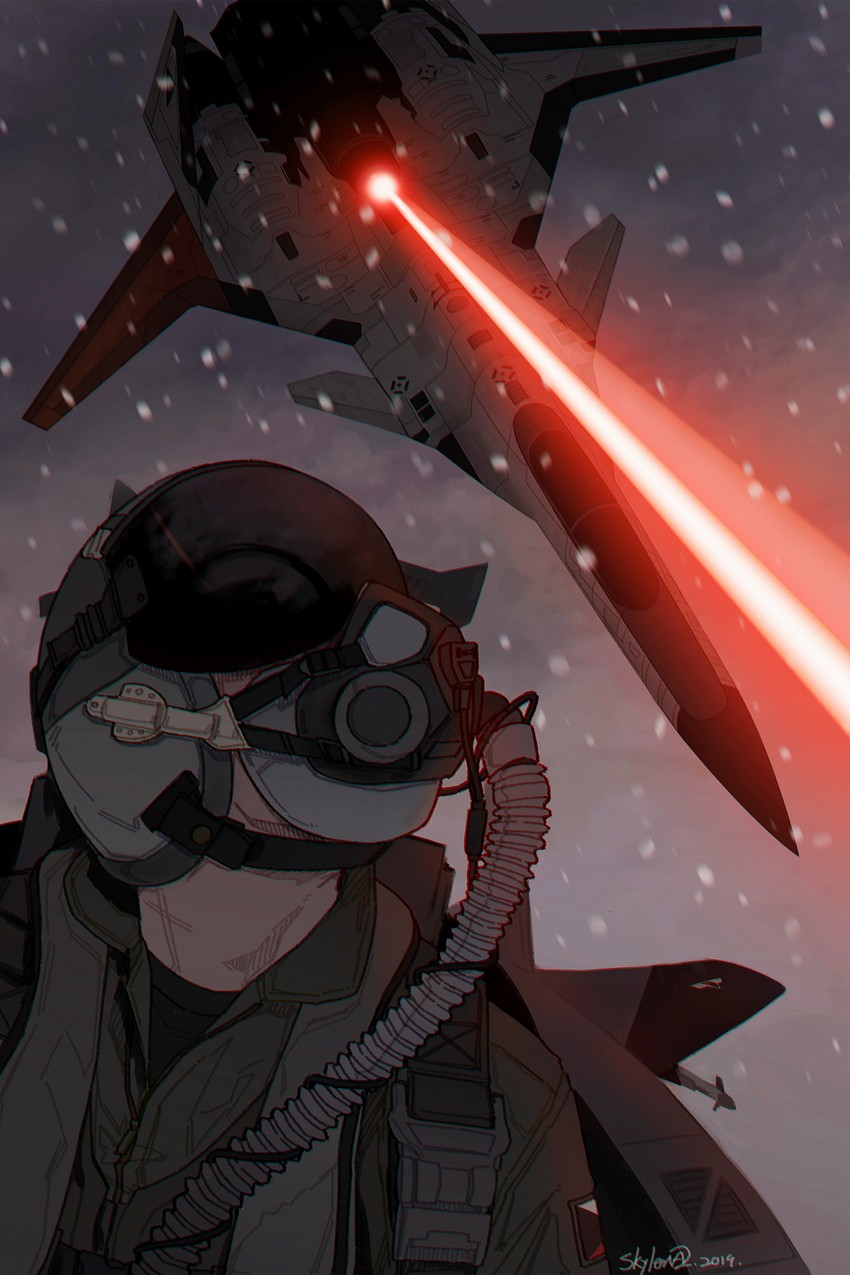 larry foulke and cipher (ace combat and 1 more) drawn by skyleranderton