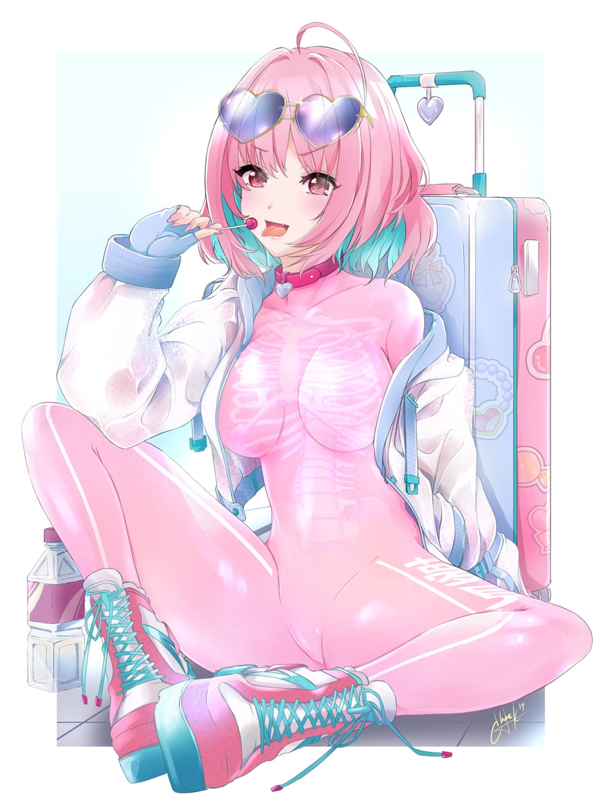 yumemi riamu (idolmaster and 1 more) drawn by chark14