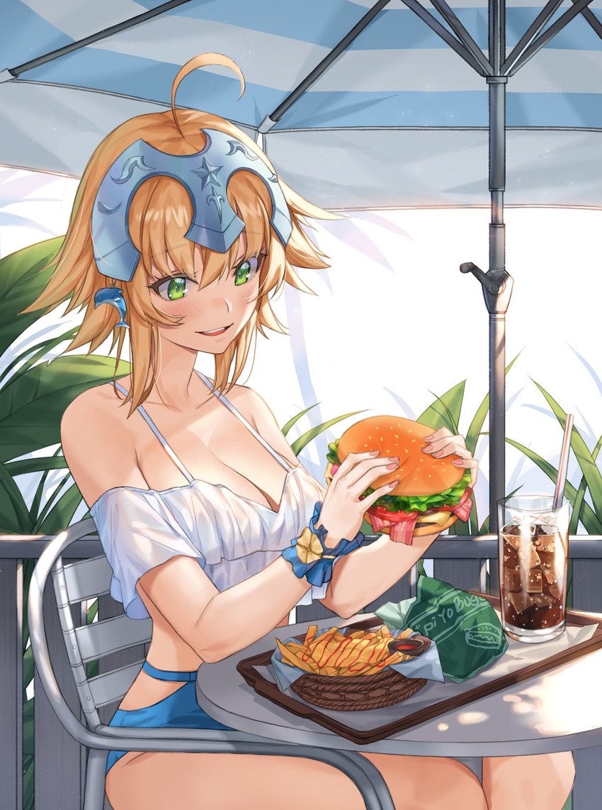 jeanne d'arc (fate and 1 more) drawn by piyo_(piyo8415)