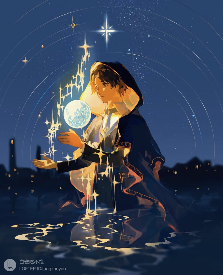 klein moretti (lord of the mysteries) drawn by tangzhuyan
