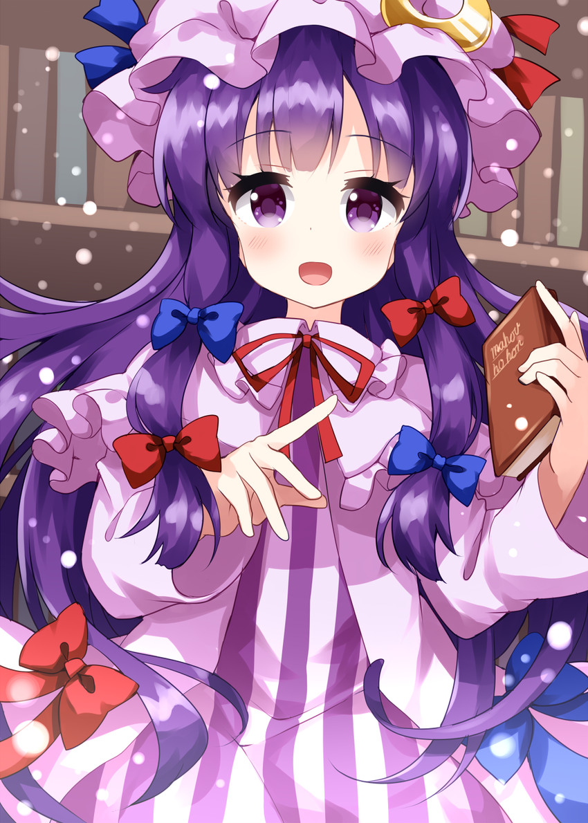 patchouli knowledge (touhou) drawn by ruu_(tksymkw)