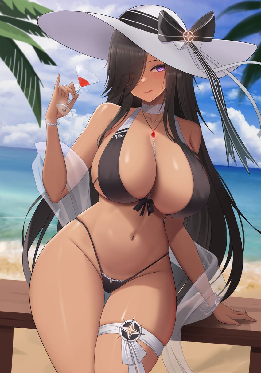 aquila and zara moussa (azur lane and 1 more) drawn by ultra-13