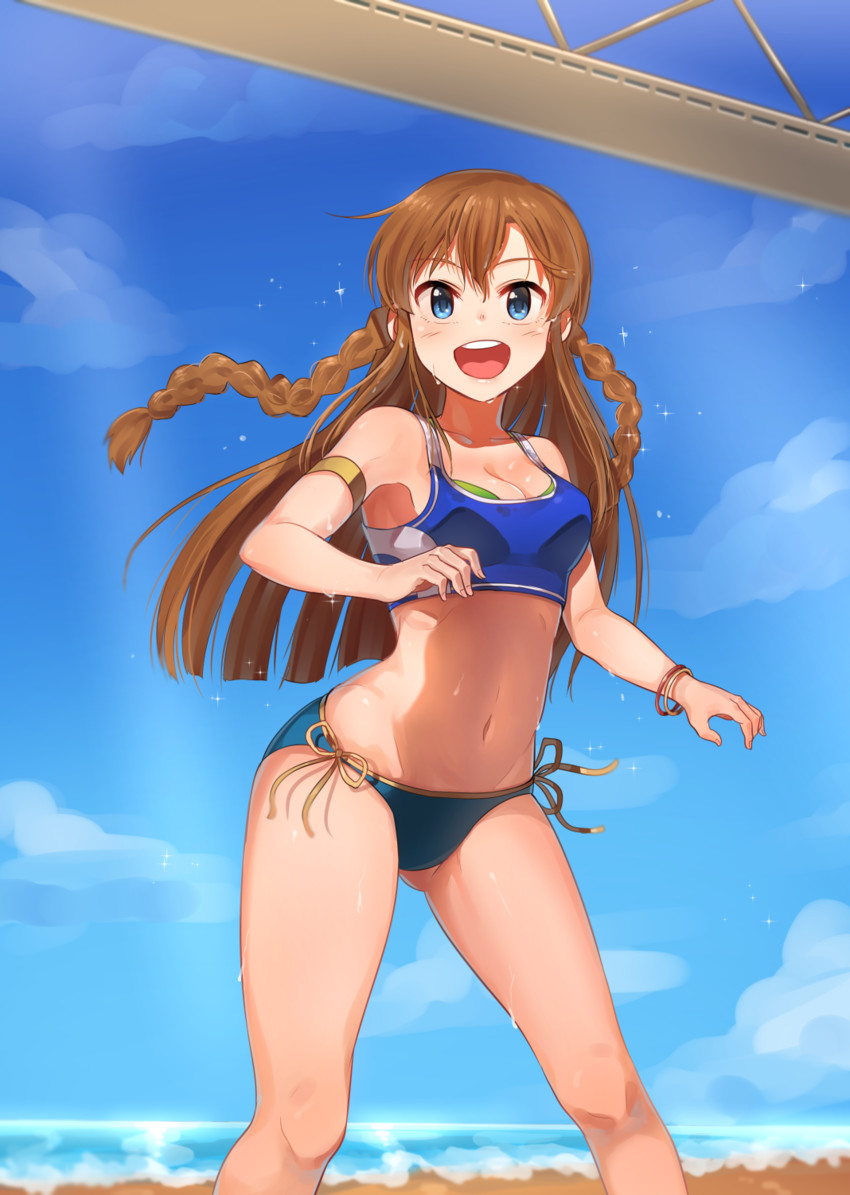 kousaka umi (idolmaster and 1 more) drawn by kamille_(vcx68)