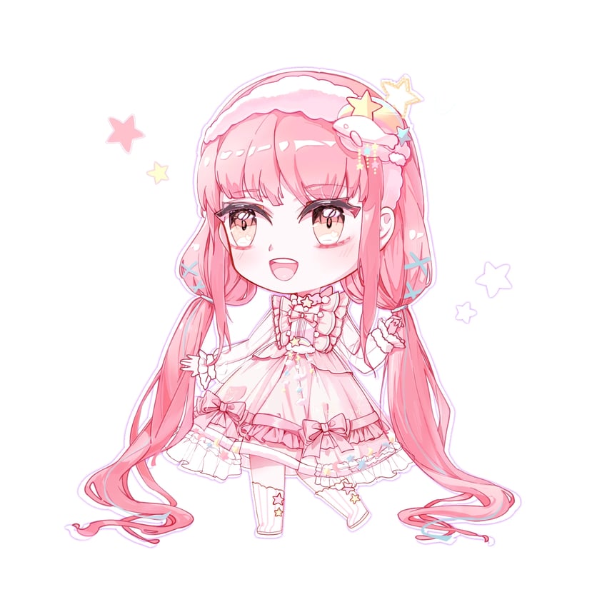 nikki and sparkling dream (nikki and 1 more) drawn by chazui_ranyi