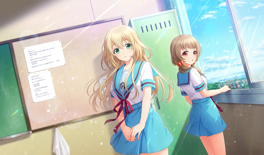 nozaki yuuki and naoe tayu (suzumiya haruhi no yuuutsu and 2 more)