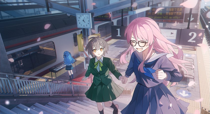 chihaya anon, togawa sakiko, and takamatsu tomori (bang dream! and 1 more) drawn by sakuraihum