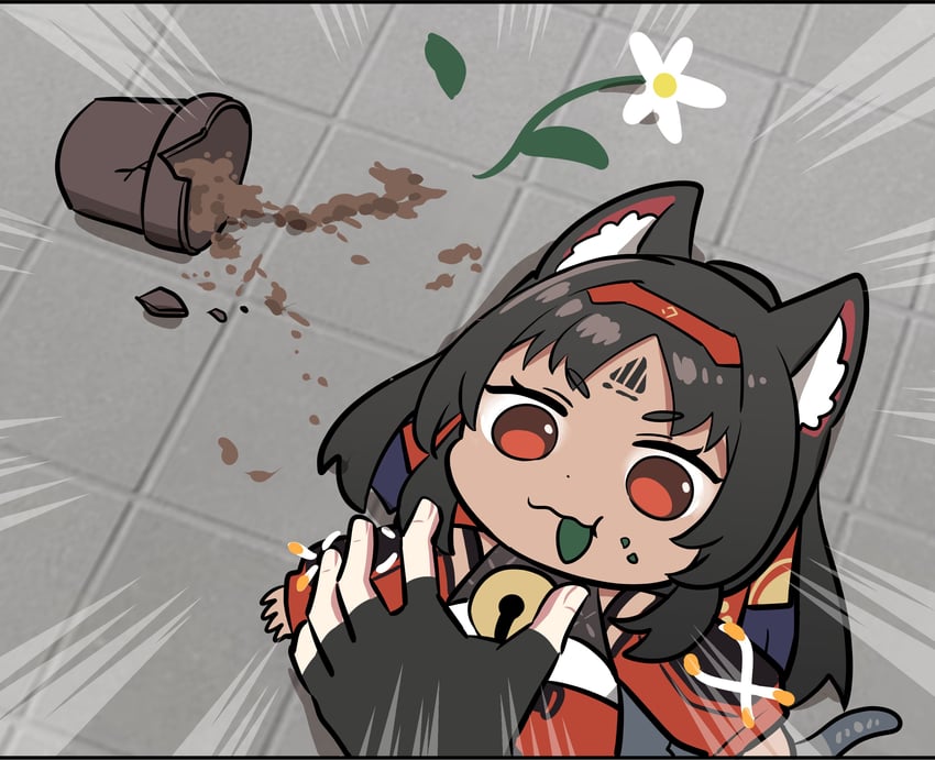 anby demara and nekomiya mana (zenless zone zero) drawn by ooyun