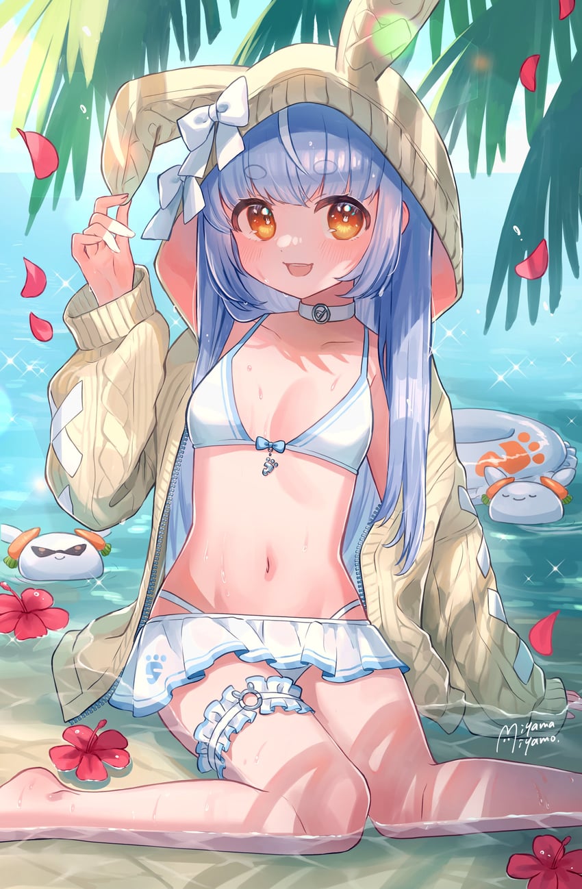 usada pekora (hololive) drawn by miyamo_(fumifumi_no_ura)