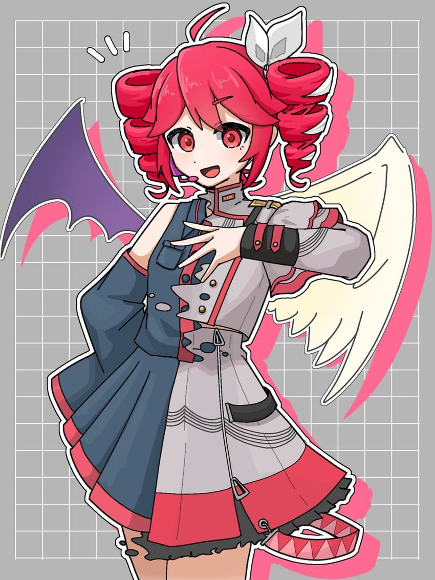 kasane teto (utau and 1 more) drawn by umihotaru