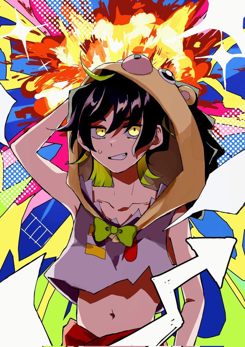nira-chan (zutto mayonaka de ii no ni and 1 more) drawn by iworuru