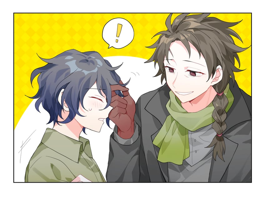 utsugi noriyuki and harada minoru (saibou shinkyoku) drawn by sakuraihum