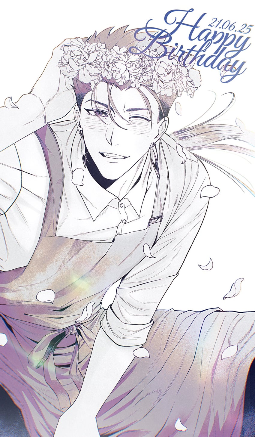 cu chulainn (fate and 1 more) drawn by ccinnamonka