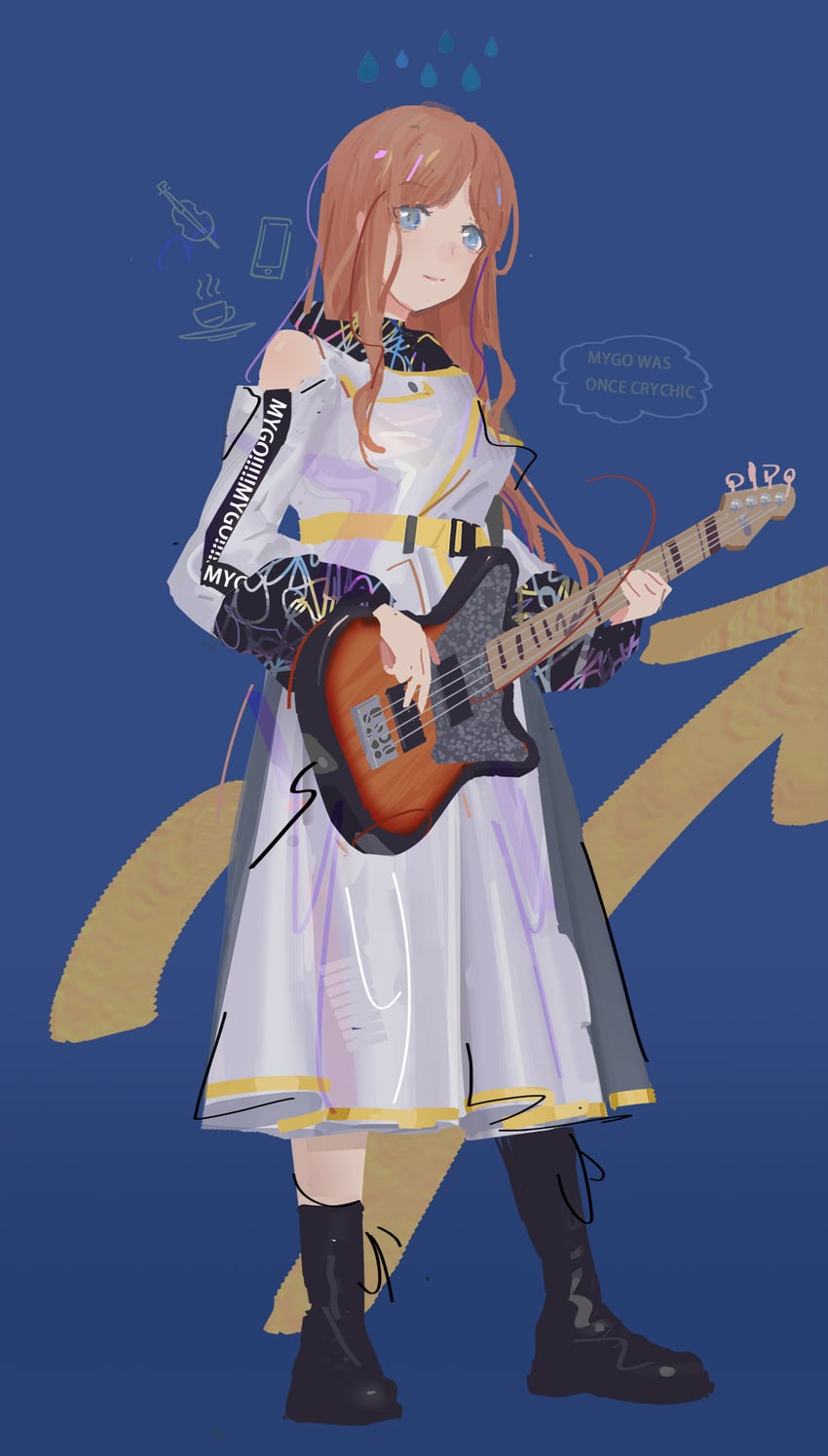 nagasaki soyo (bang dream! and 1 more) drawn by epppppp