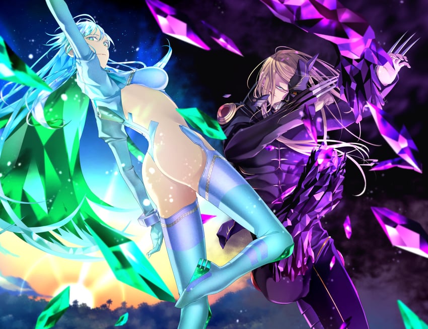 tezcatlipoca and kukulkan (fate and 1 more) drawn by morita_yuu