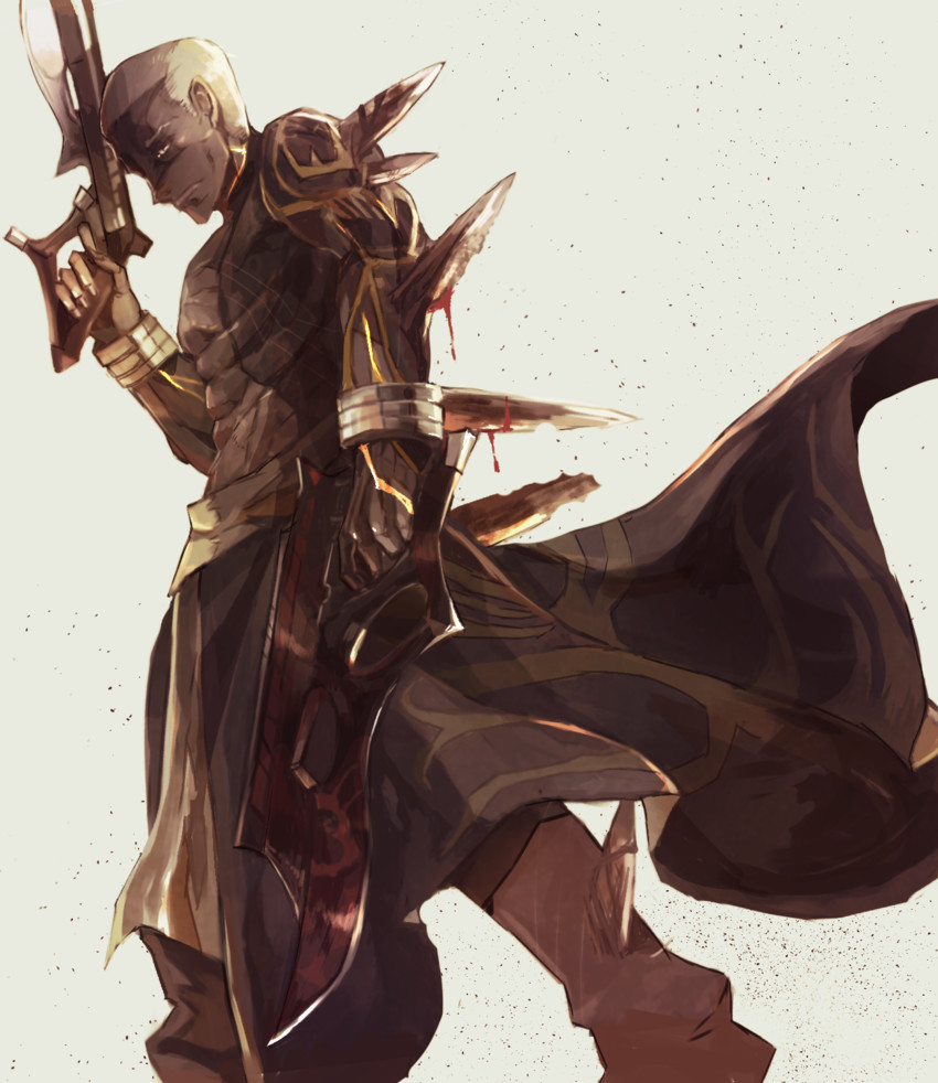 emiya alter (fate and 1 more) drawn by mono_(jdaj)