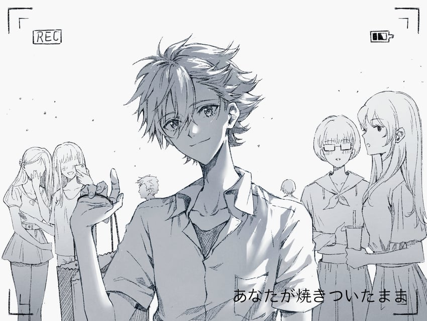 nagisa kaworu (neon genesis evangelion) drawn by wan_wan_shuijiao