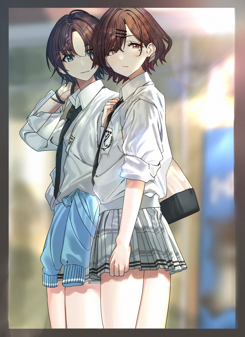 higuchi madoka and asakura toru (idolmaster and 1 more) drawn by pol_winner