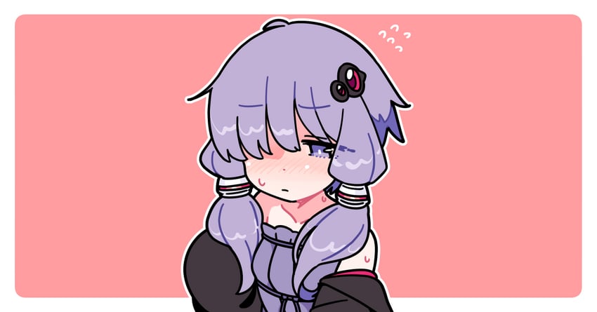 yuzuki yukari (vocaloid and 1 more) drawn by ini_(inunabe00)