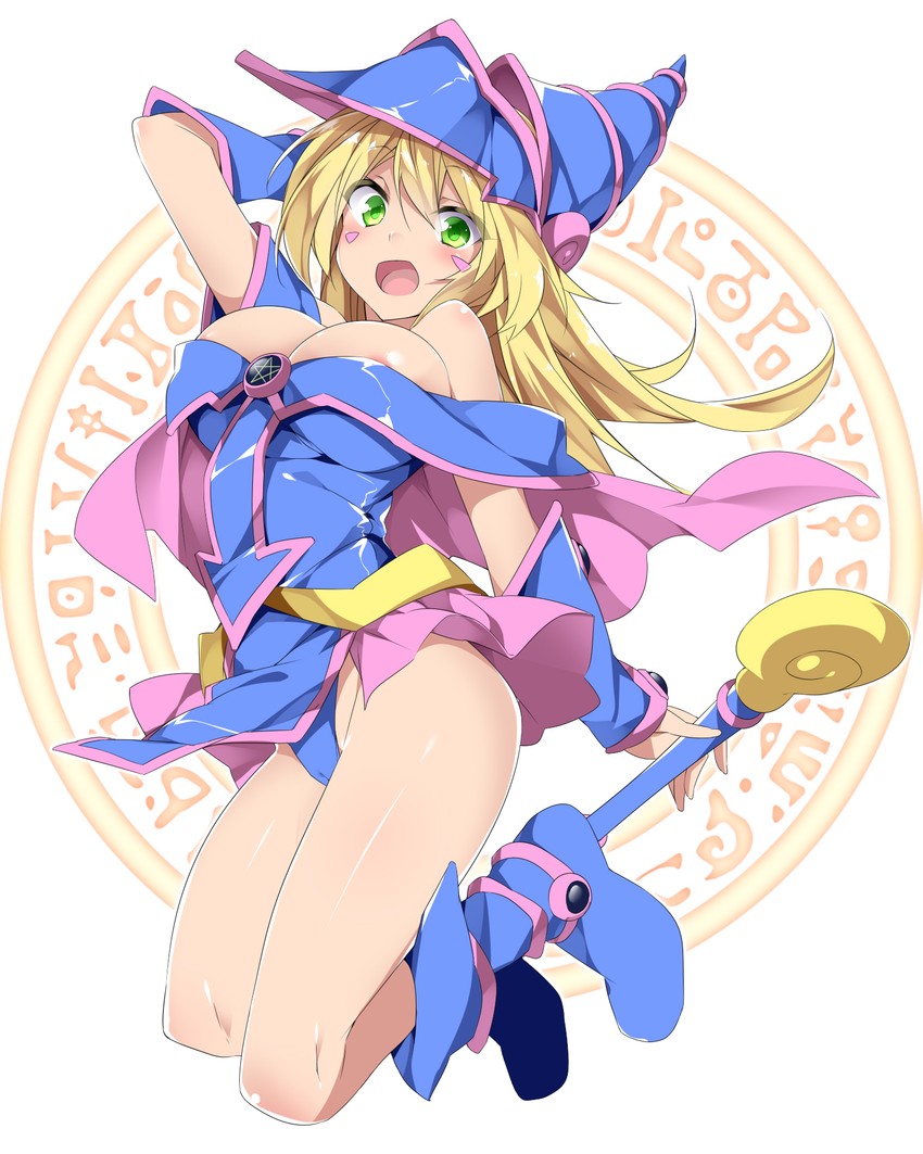dark magician girl (yu-gi-oh!) drawn by mtu_(orewamuzituda)