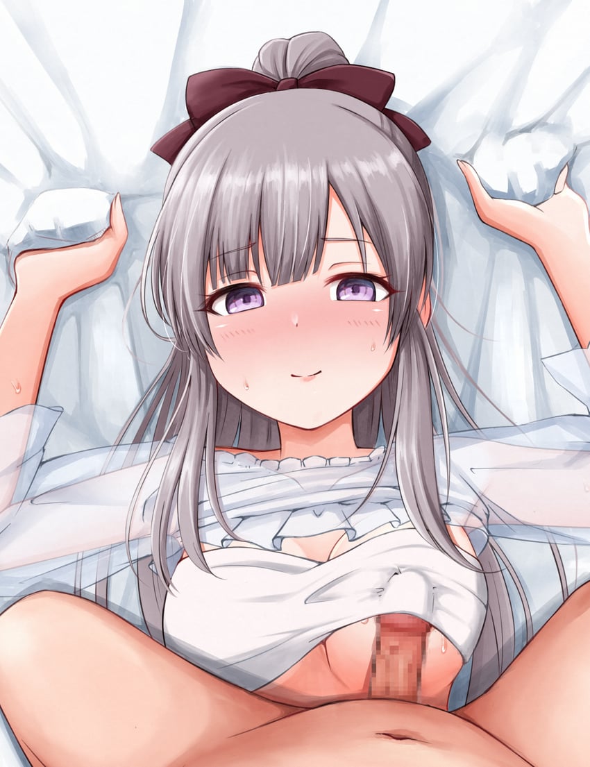 yukoku kiriko (idolmaster and 1 more) drawn by warubo