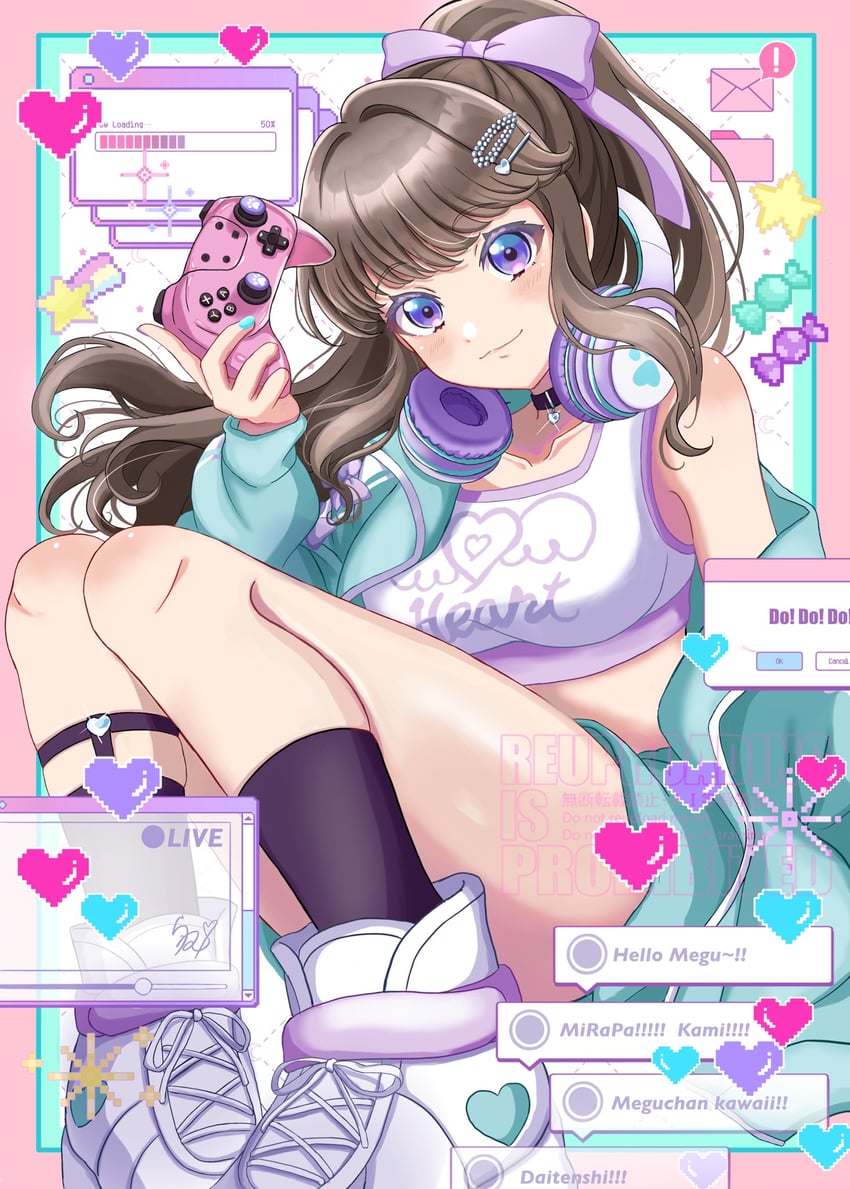 fujishima megumi (love live! and 2 more) drawn by ranemu