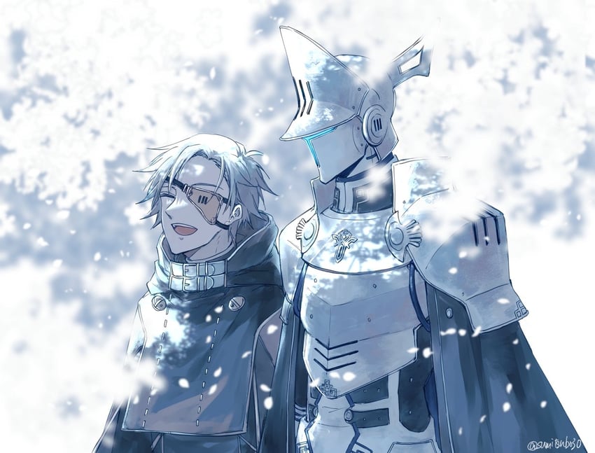 reibolg and joran (ender lilies quietus of the knights and 1 more) drawn by sorakaze_(mire)