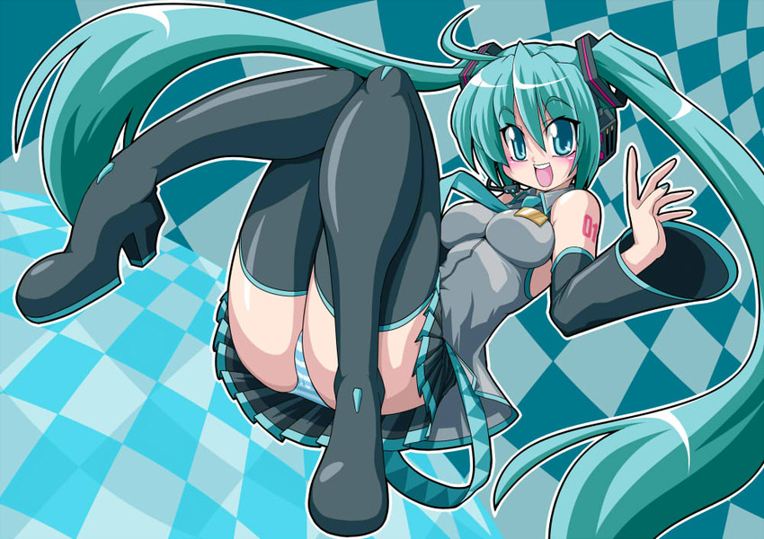 hatsune miku (vocaloid) drawn by great_magami