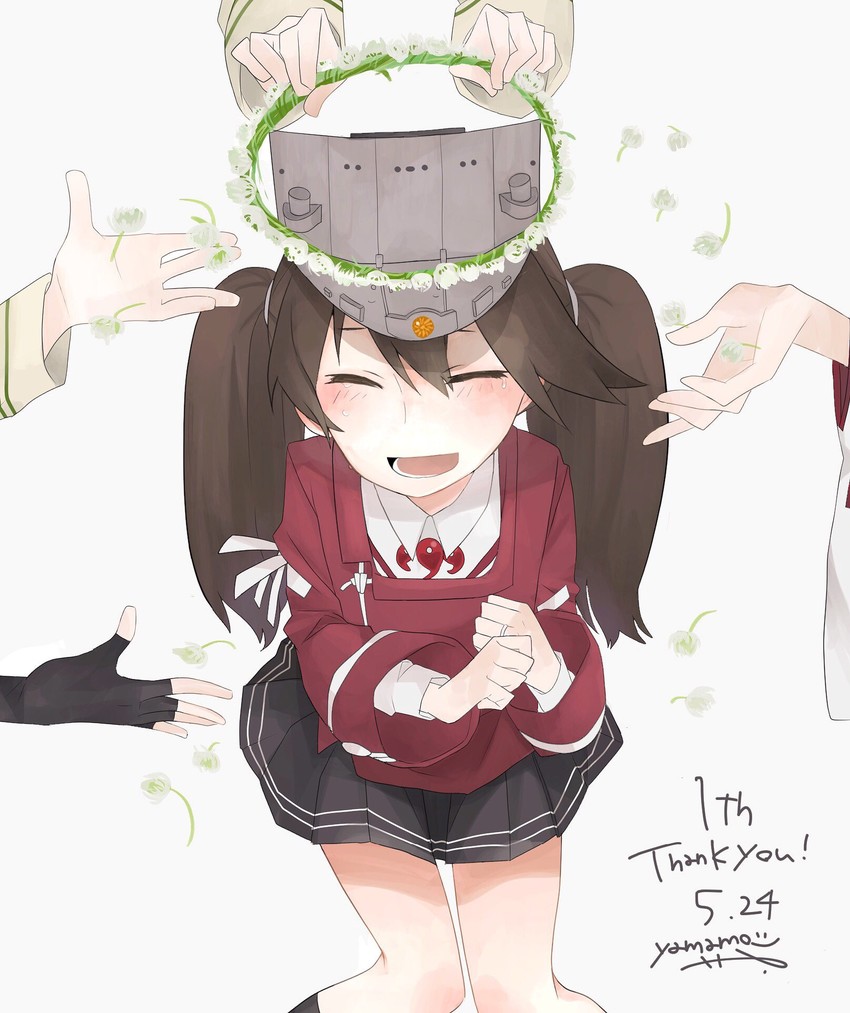 kongou, nagato, ryuujou, kitakami, and ooi (kantai collection) drawn by yamamo
