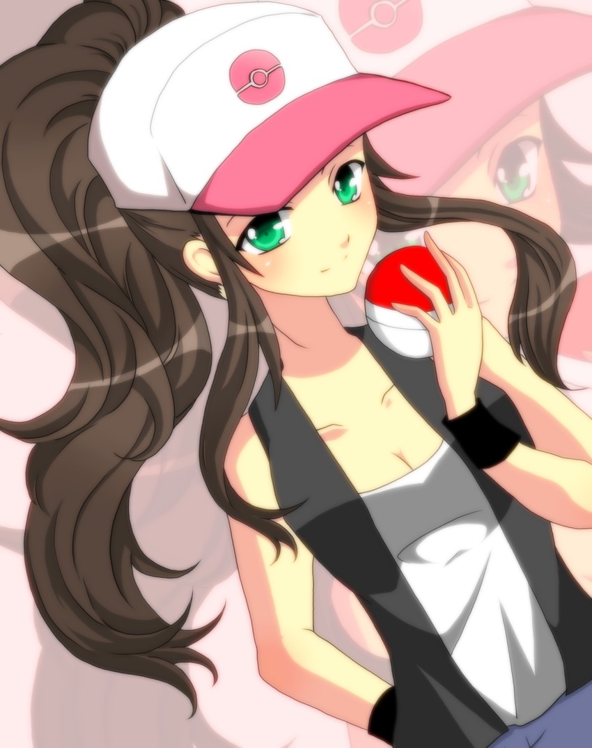 hilda (pokemon and 1 more) drawn by no_(yuki)