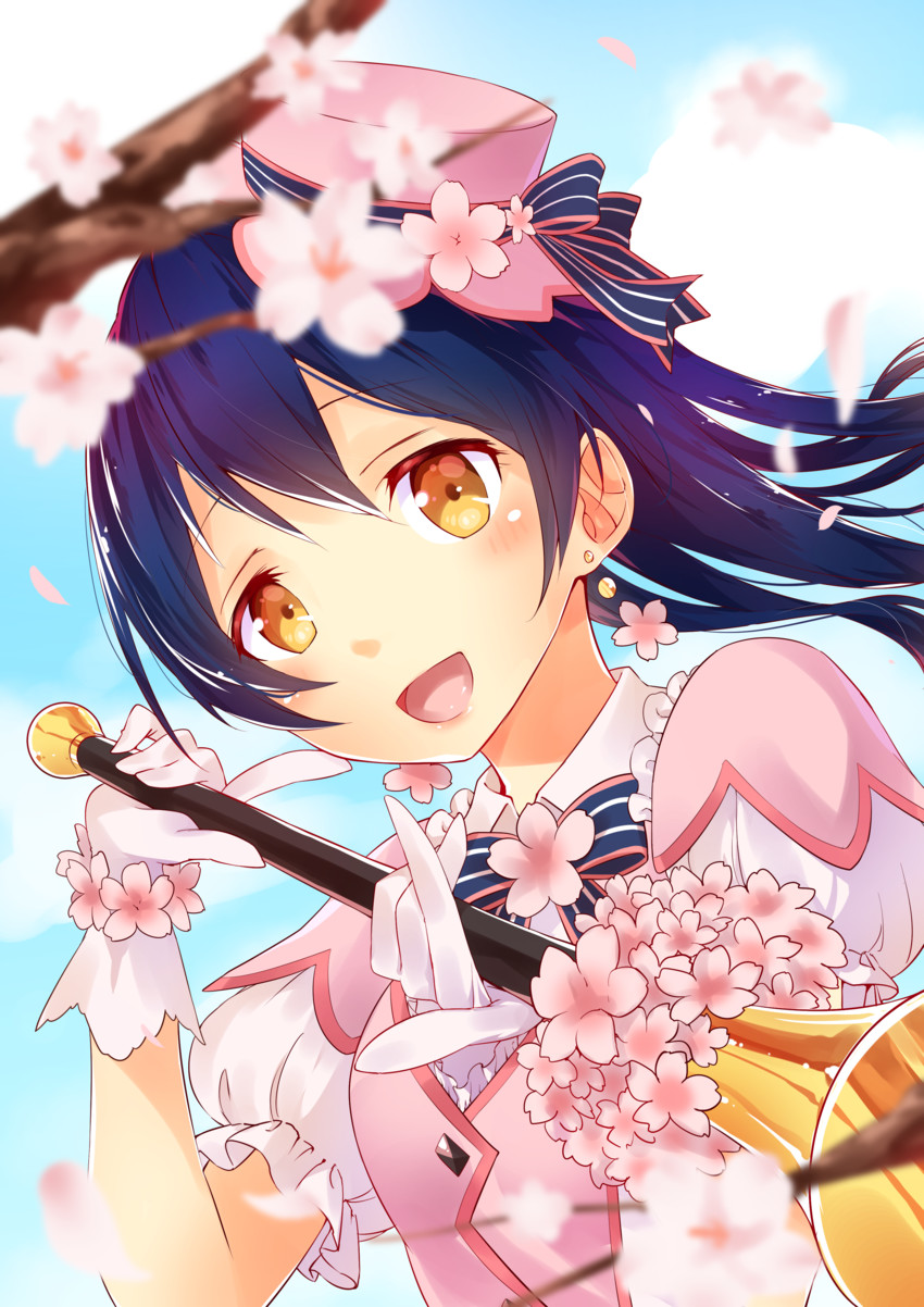 sonoda umi (love live! and 2 more) drawn by engawa_(rarenago)