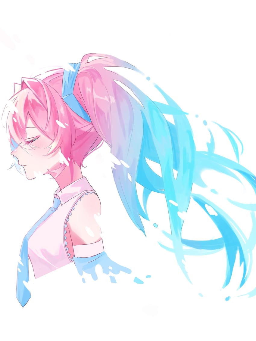 hatsune miku, yuki miku, and sakura miku (vocaloid) drawn by neri_ane_(h_si11)