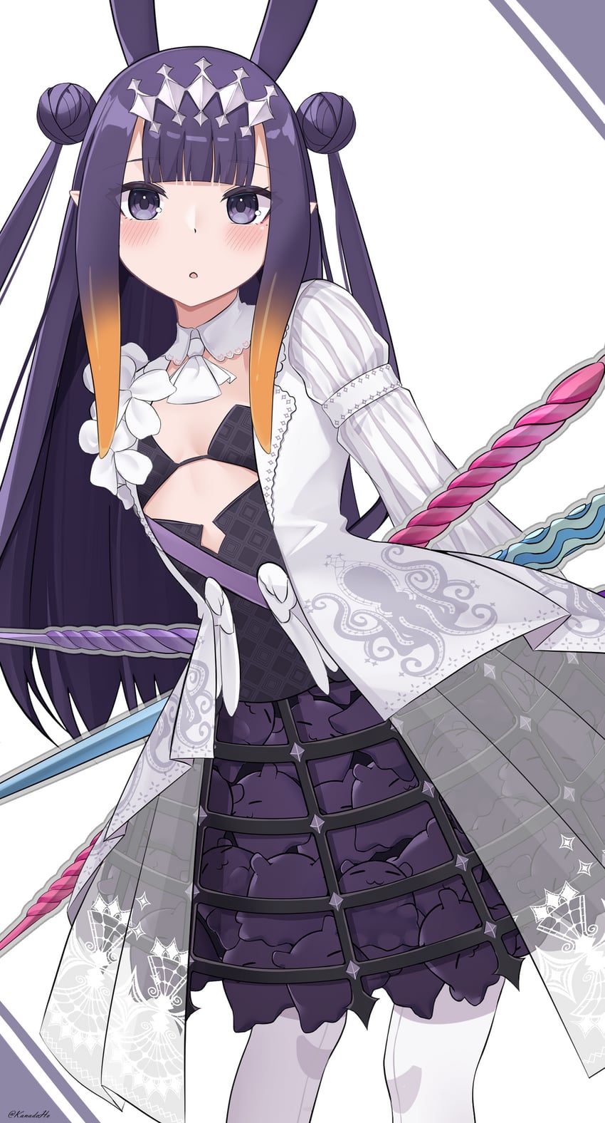 ninomae ina'nis (hololive and 1 more) drawn by kanadeho