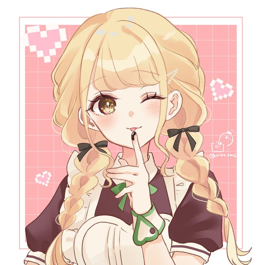 fujita kotone (idolmaster and 1 more) drawn by rino_cnc