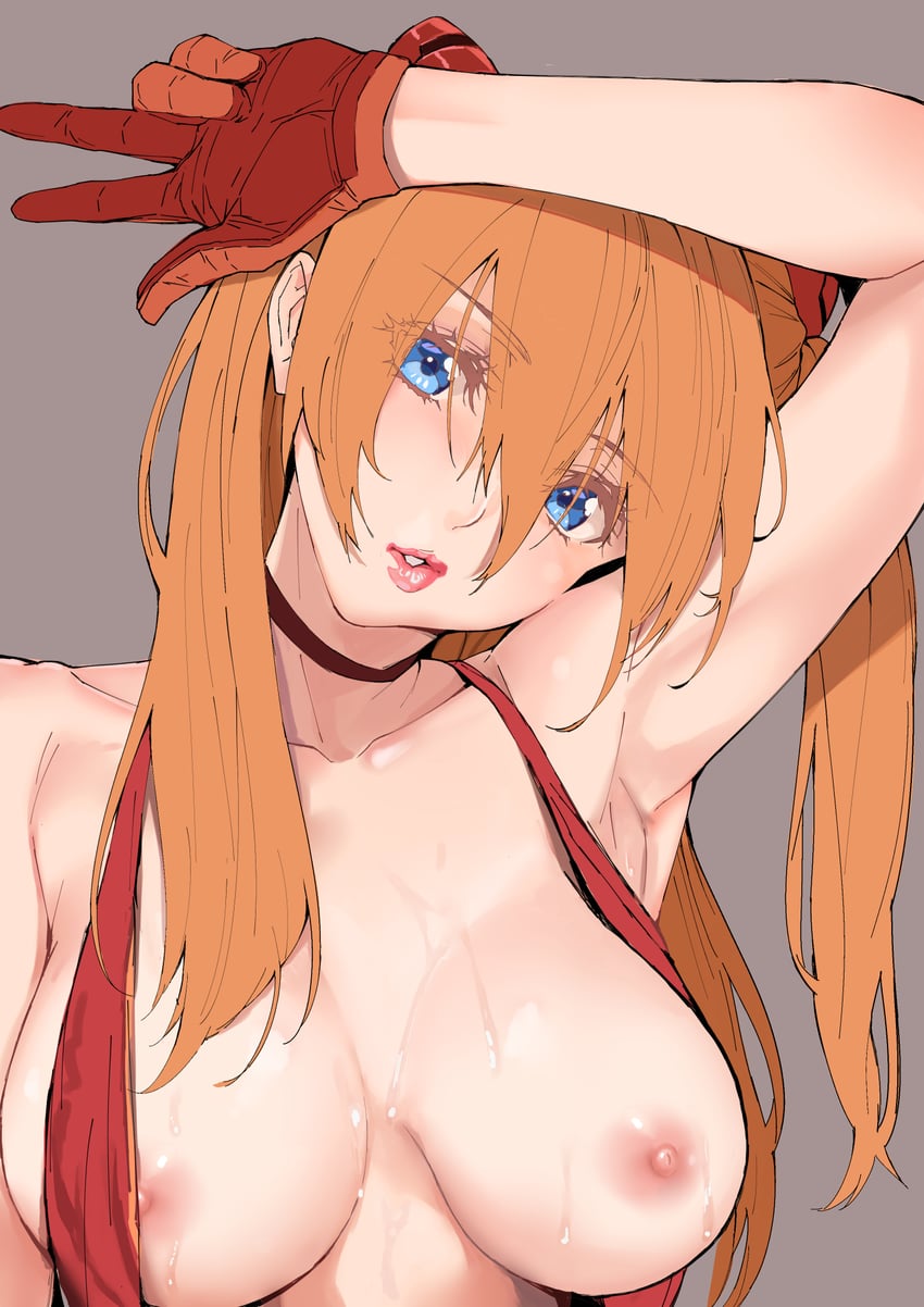 souryuu asuka langley (neon genesis evangelion) drawn by yamaishi_(mukoubuti)