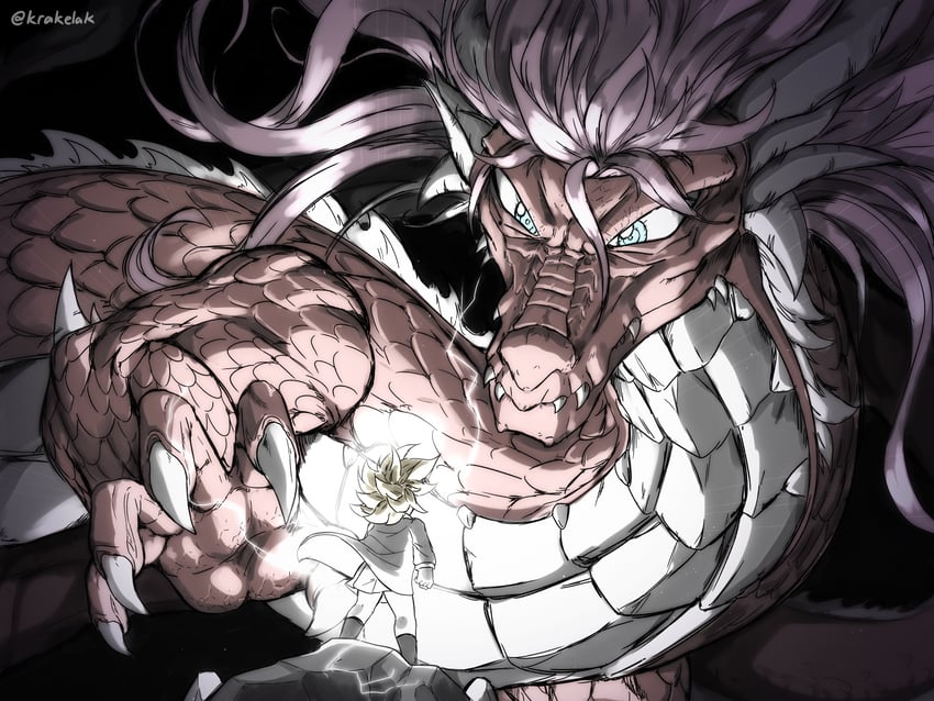zhong lanzhu, mia taylor, and shenron (love live! and 3 more) drawn by krakelak