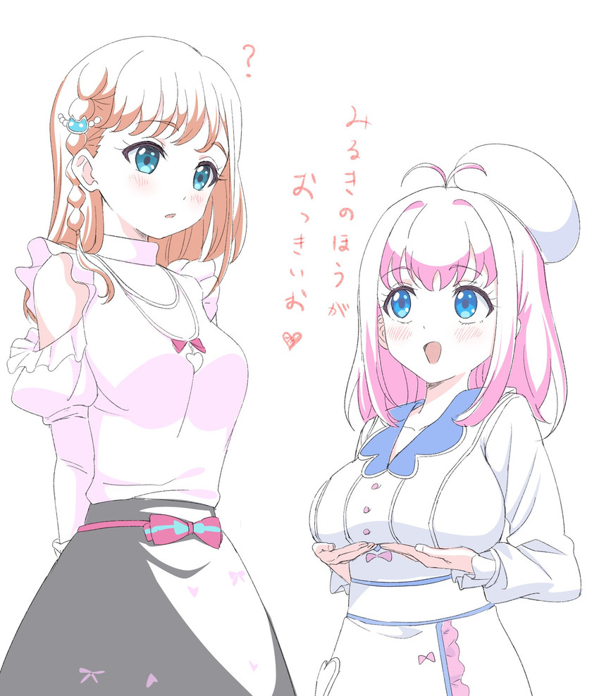 amauri miruki and hibino matsuri (pretty series and 1 more) drawn by sincos