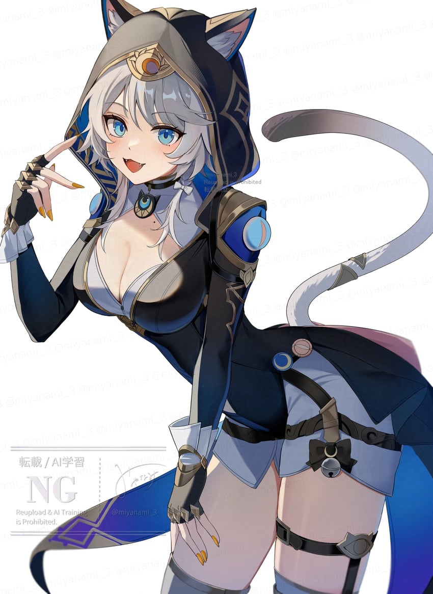 cipher (honkai and 1 more) drawn by miyanami_3